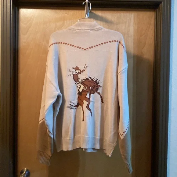 Rodeo Quincy Jenkins Jacket - Floral Embroidered Sweater; 2XL - Picture 7 of 11